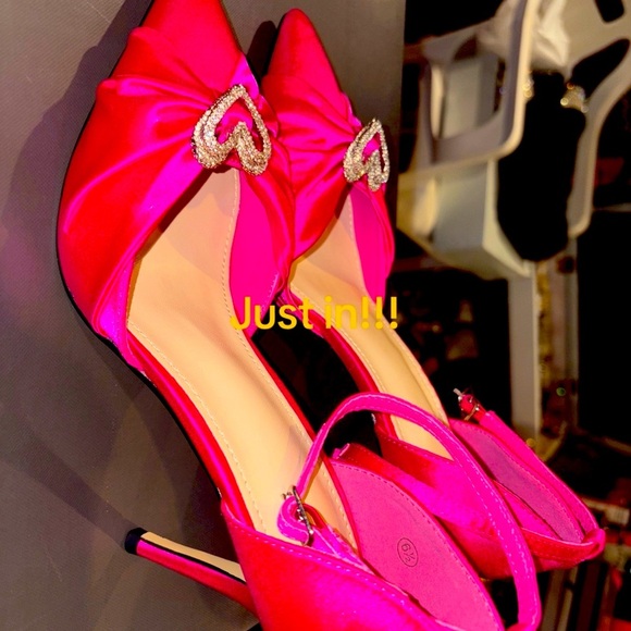 ZBY Women’s Shoes Heels Pink Size 6.5 - Picture 6 of 10